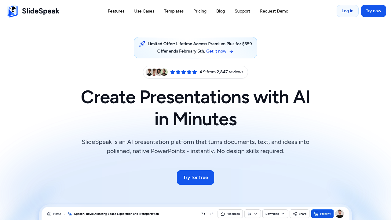 SlideSpeak screenshot