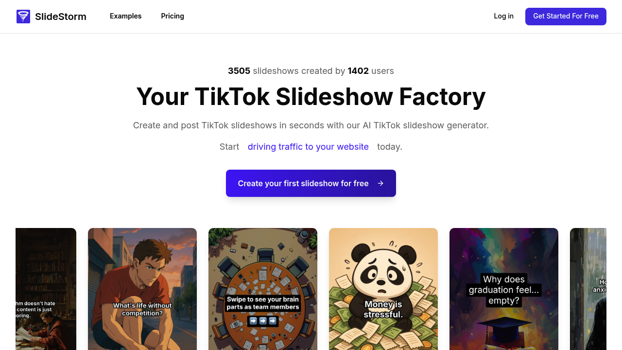 SlideStorm screenshot