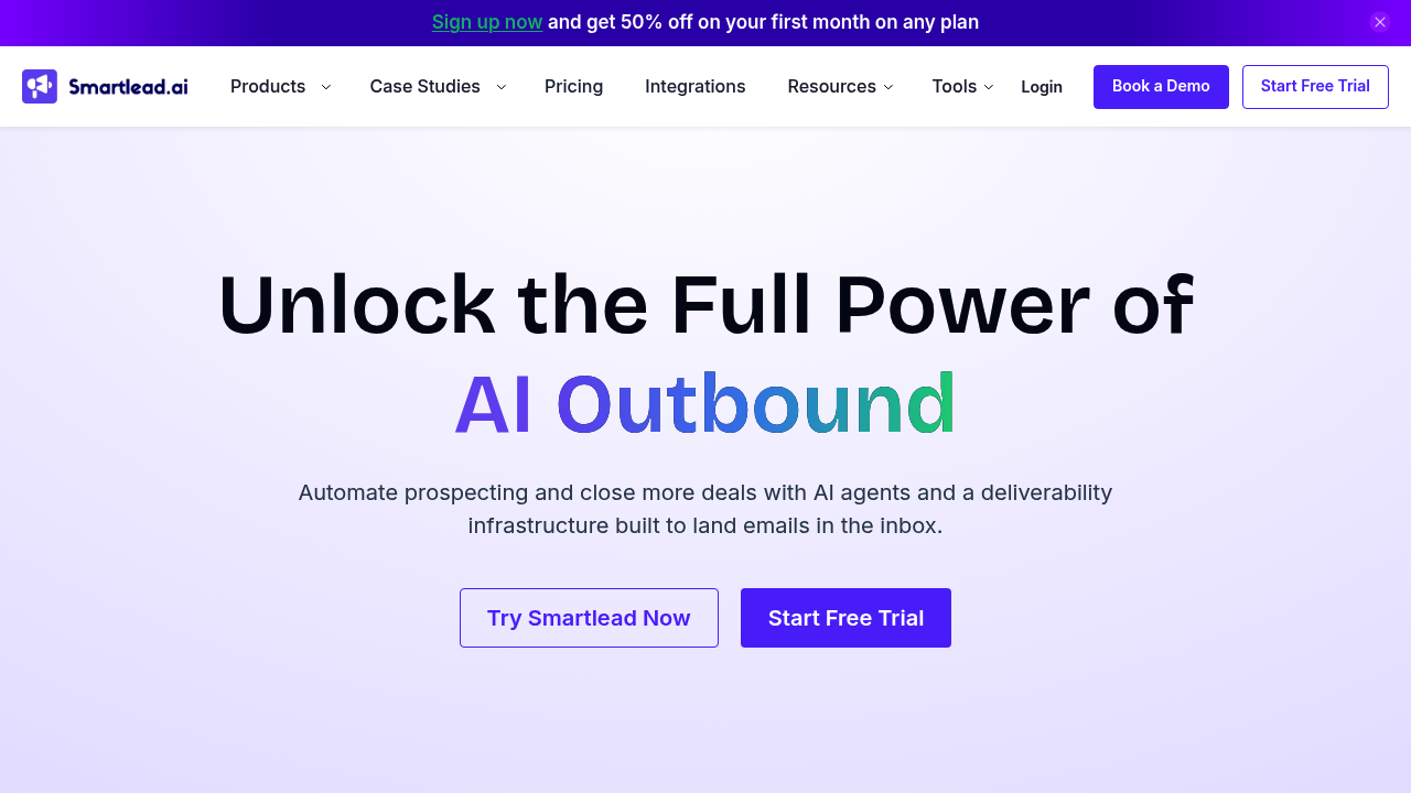 Smartlead screenshot