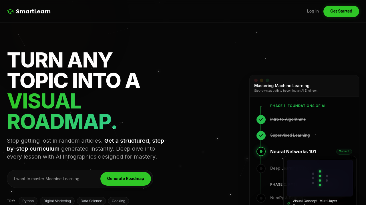 SmartLearn screenshot