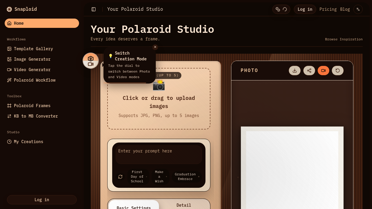 Snaploid screenshot