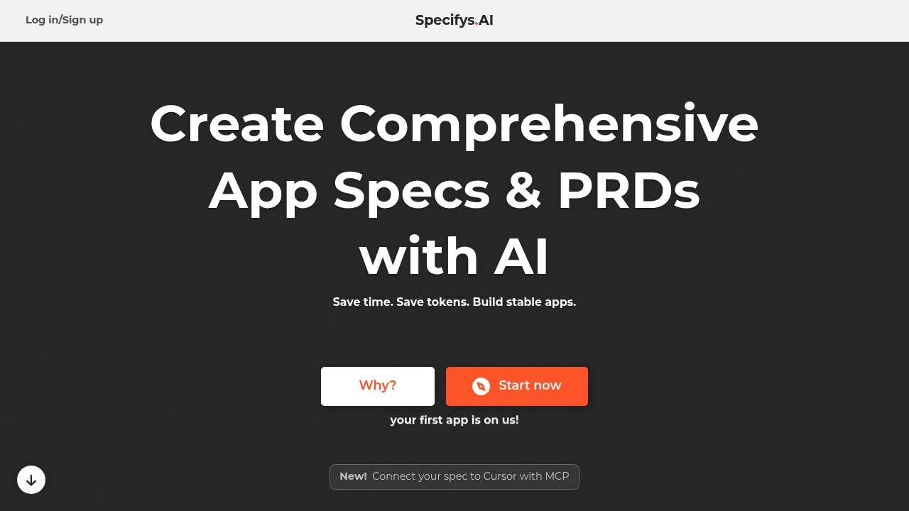 Specifys.ai screenshot
