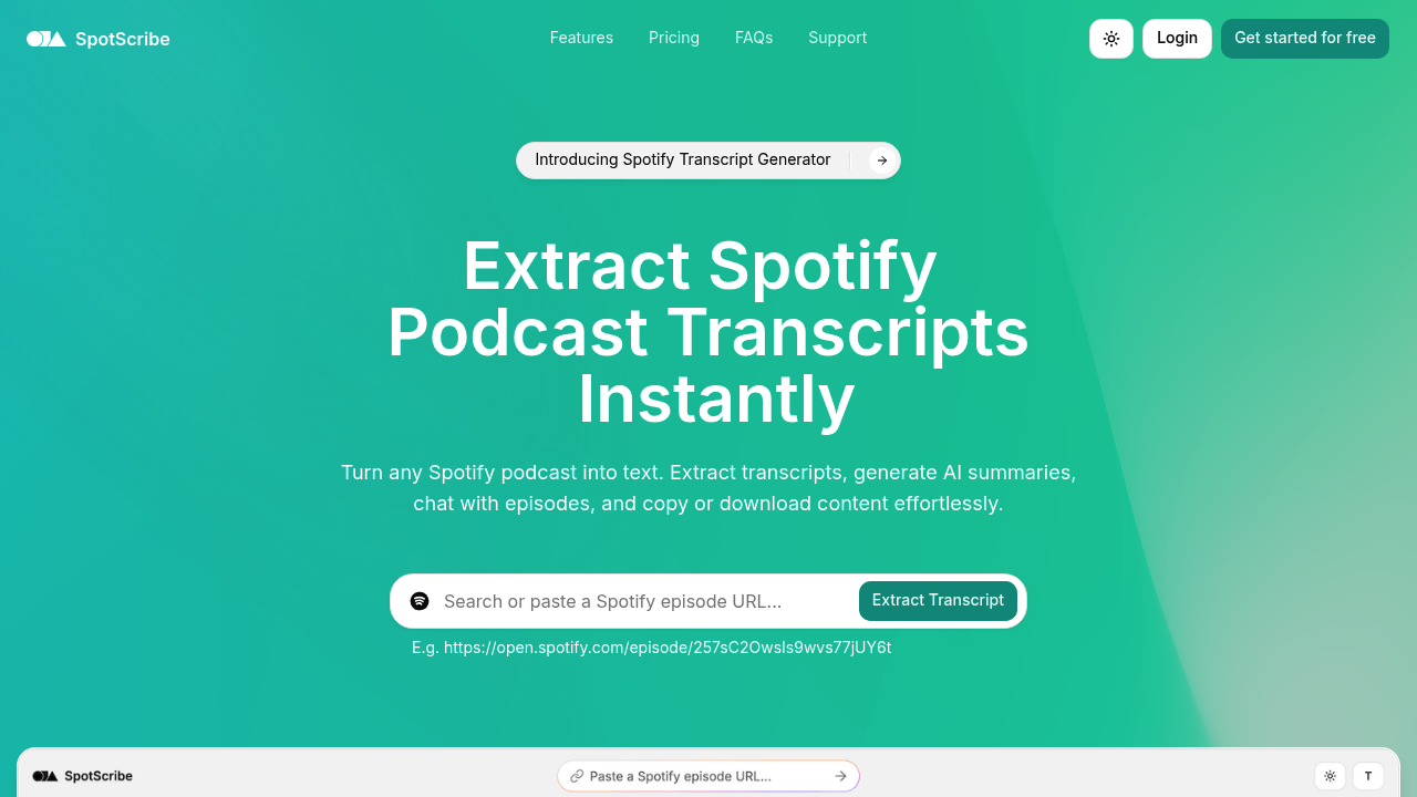 SpotScribe screenshot