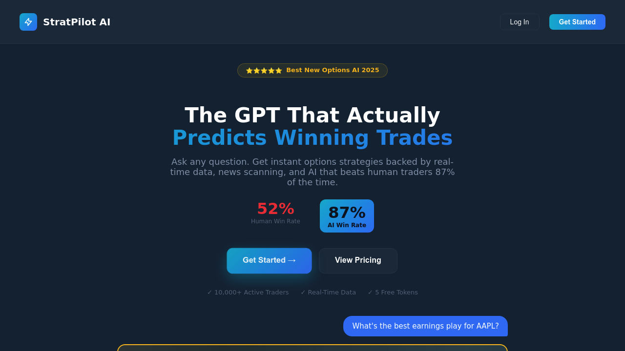 StratPilot AI screenshot