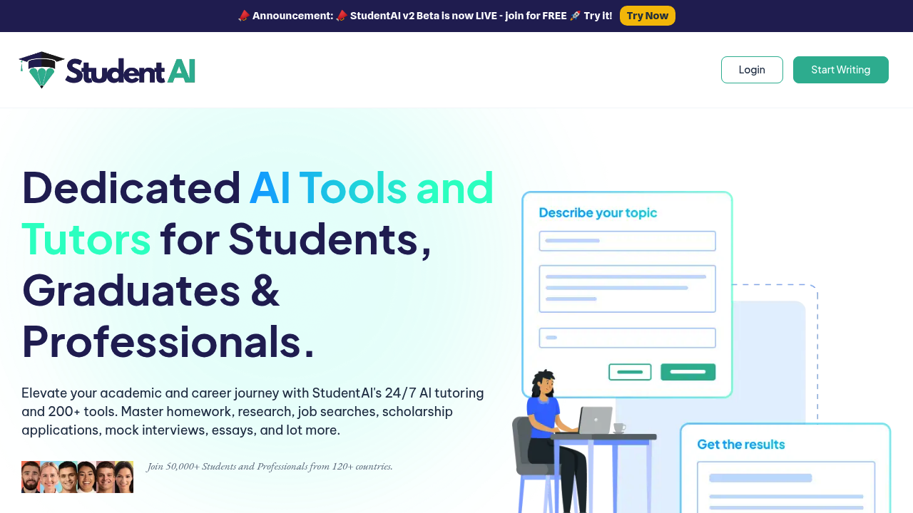 Student AI screenshot