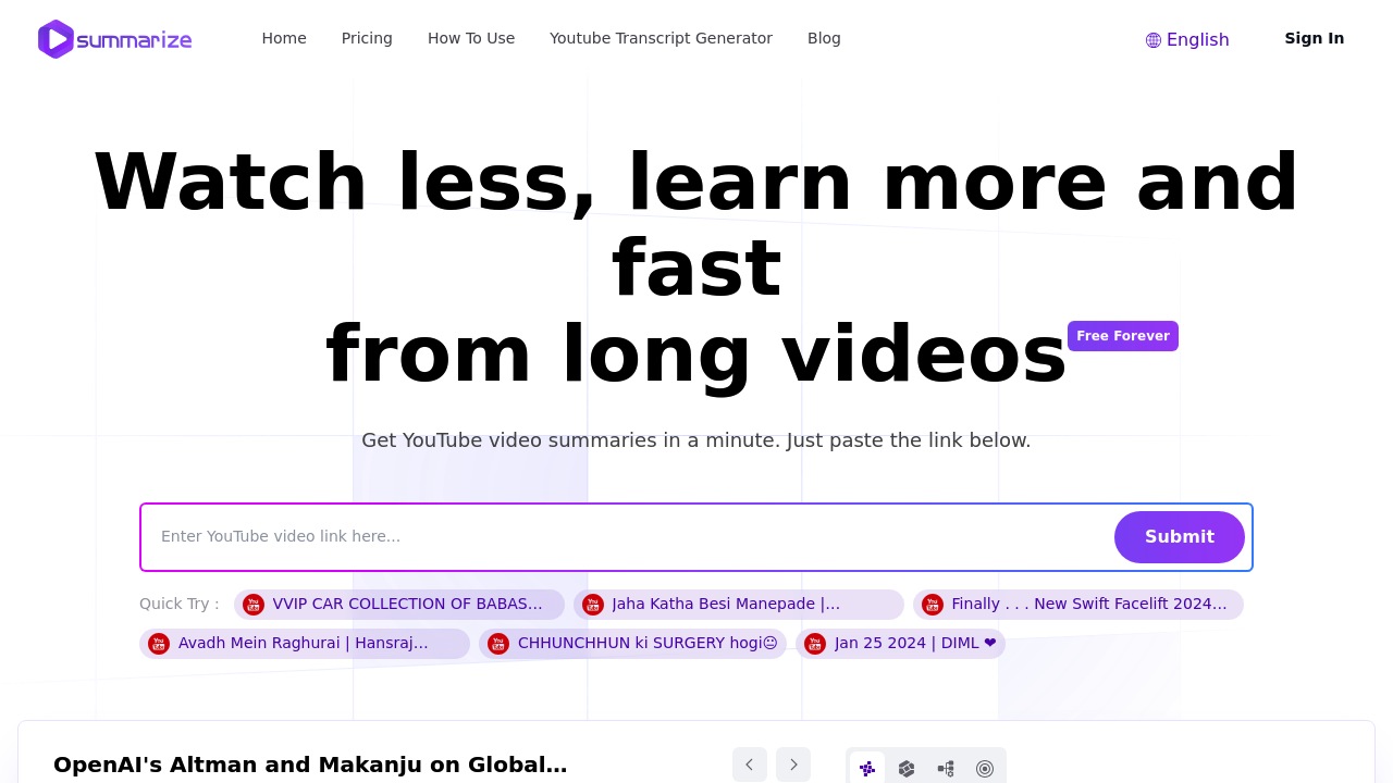 Summarize.ing screenshot