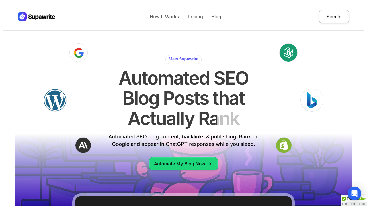 Supawrite screenshot