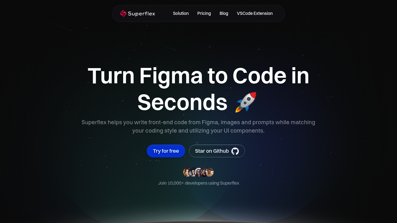 Superflex screenshot