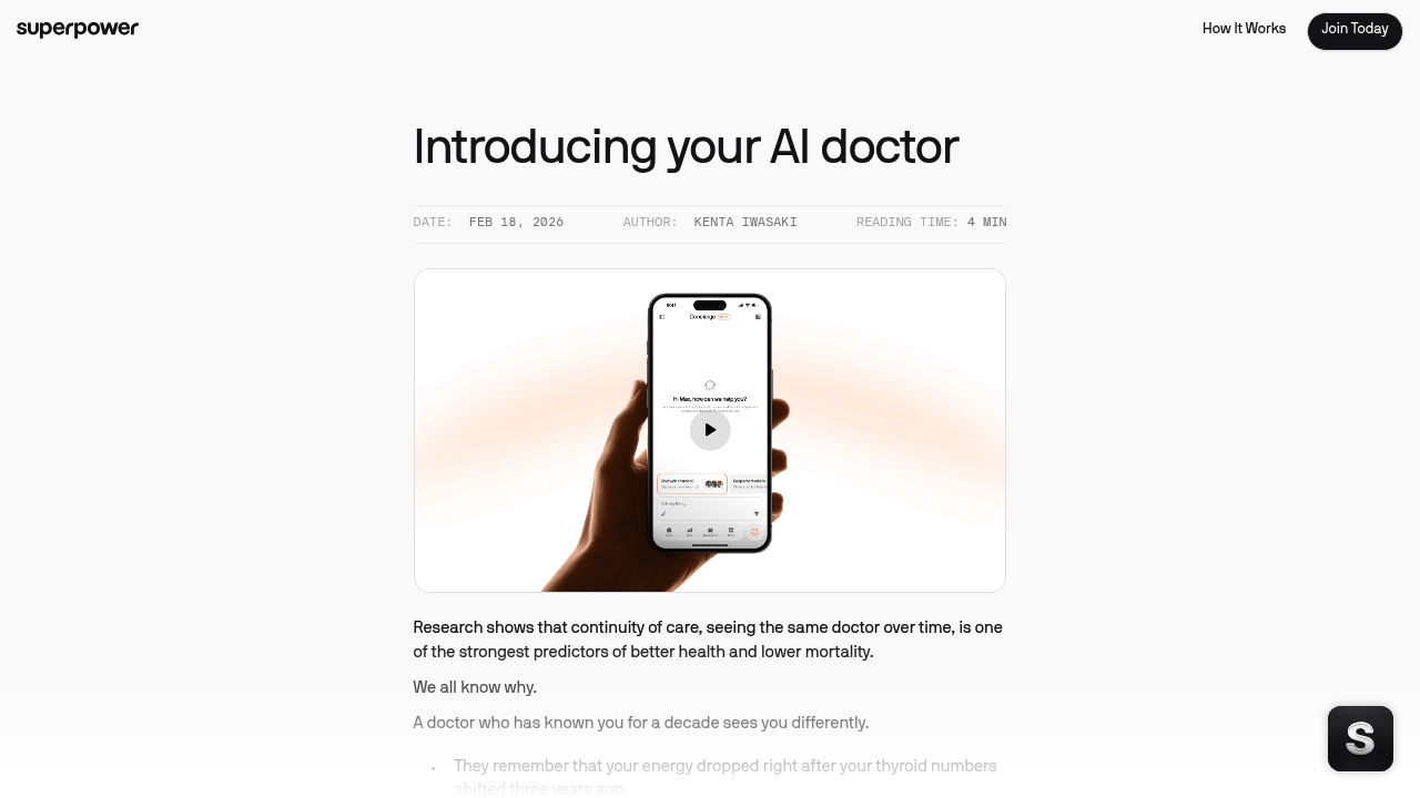 Superpower AI Doctor screenshot