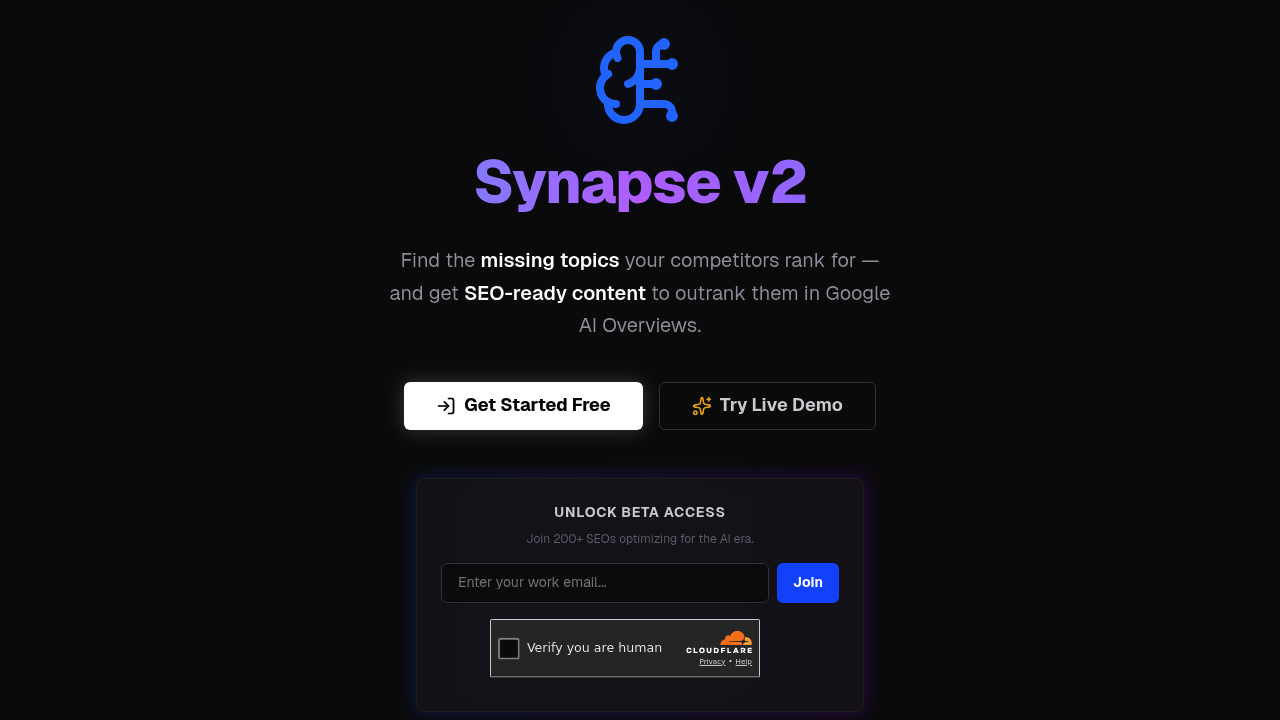 Synapse screenshot