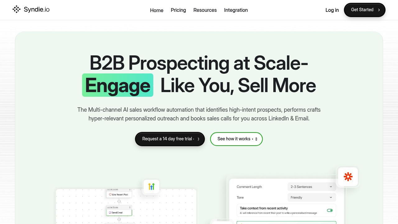 Syndie.io screenshot