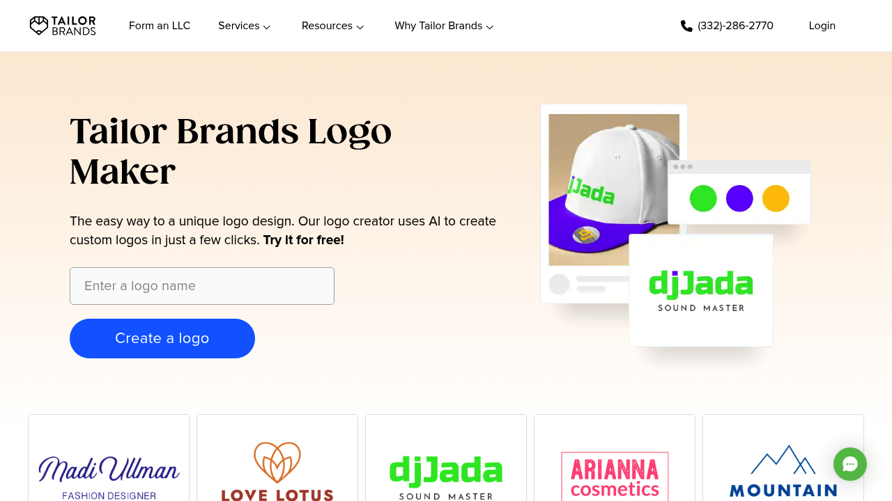 Tailor Brands Logo Maker screenshot