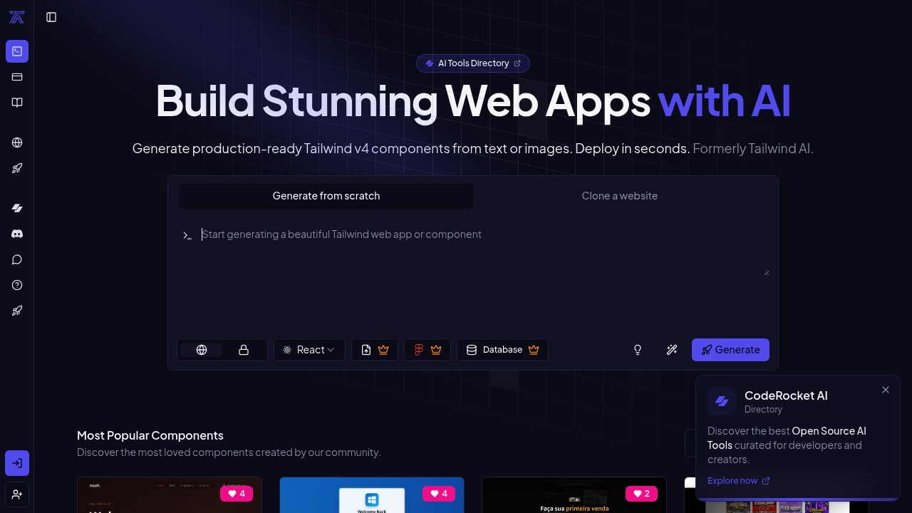 CodeRocket.app screenshot