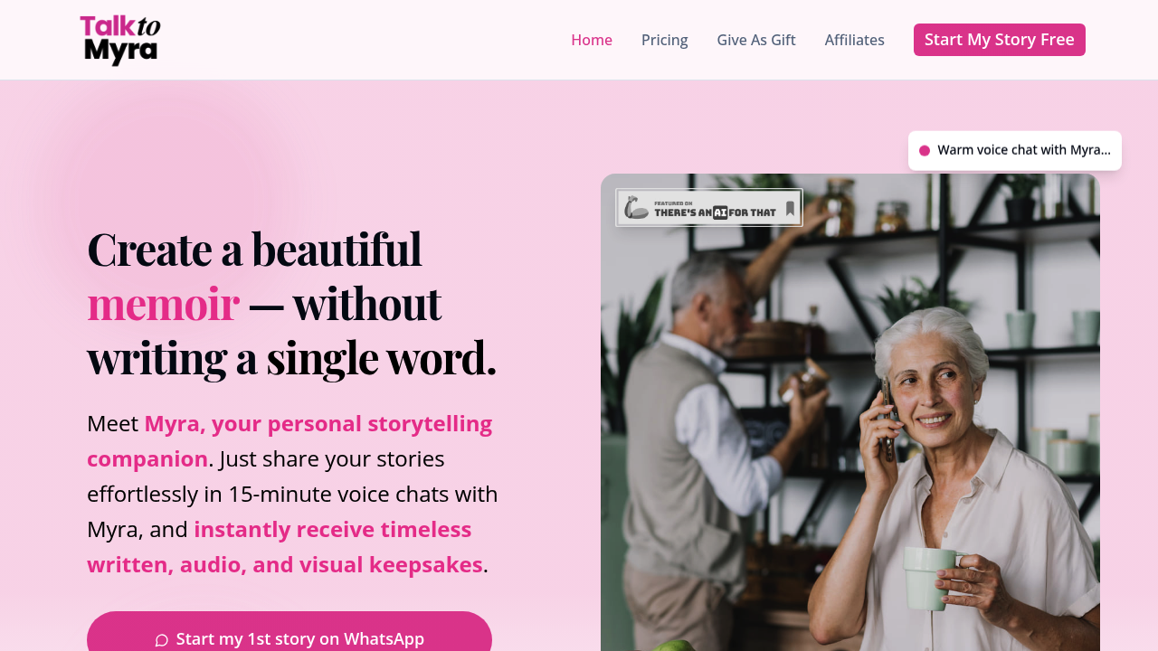 Talk To Myra screenshot