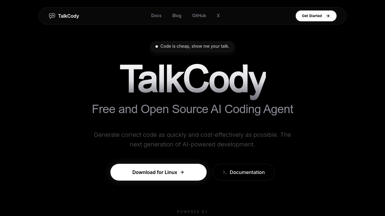 TalkCody screenshot
