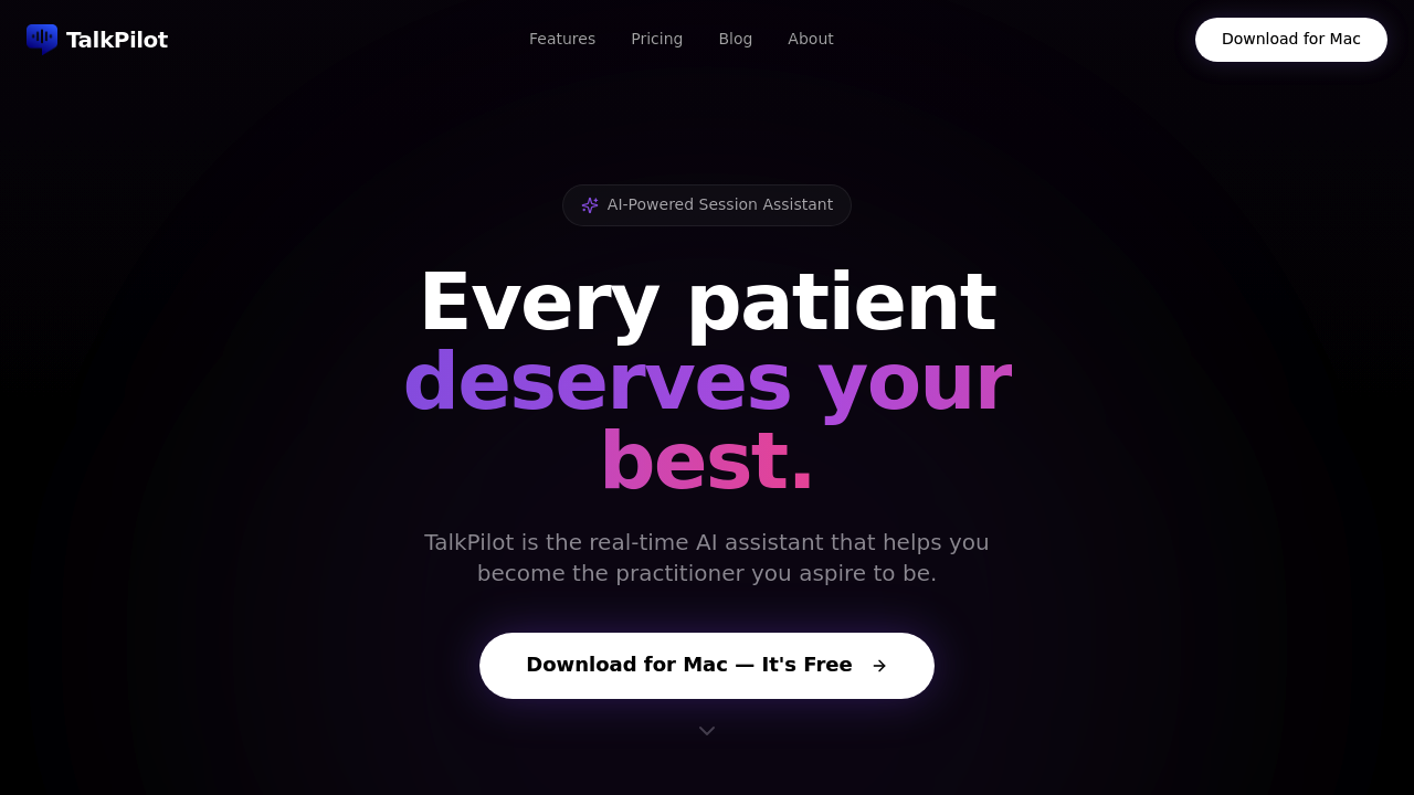 TalkPilot screenshot