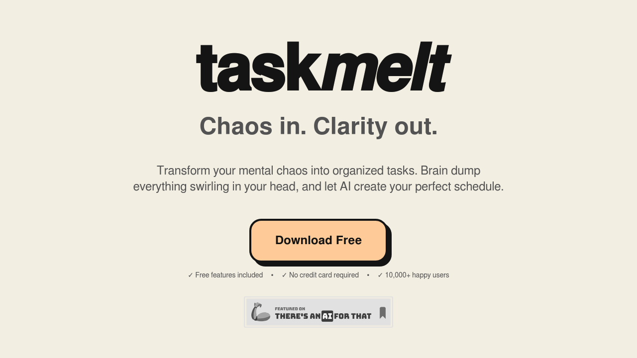 taskmelt screenshot