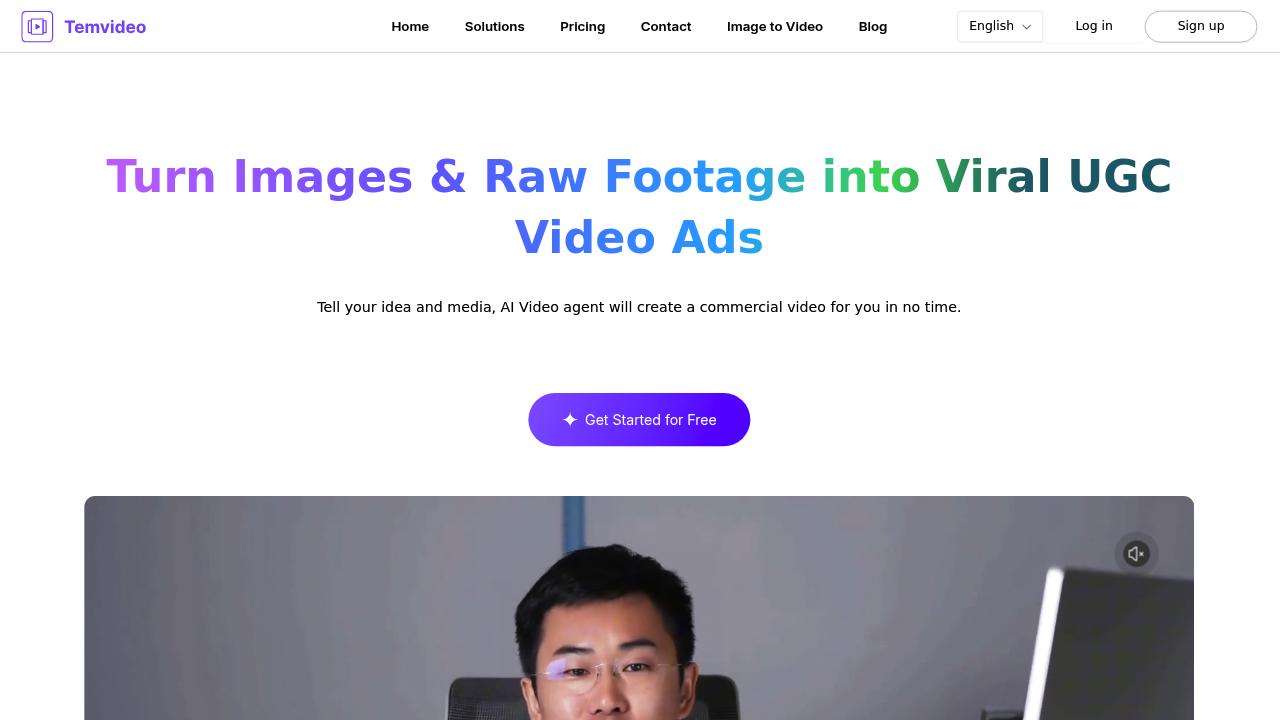 TemVideo AI Video Ad Maker screenshot