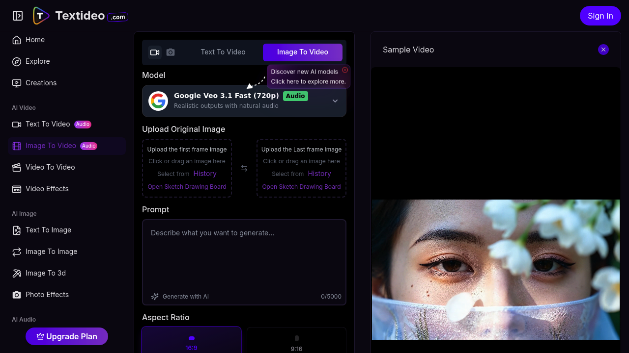 Textideo | Image to Video screenshot