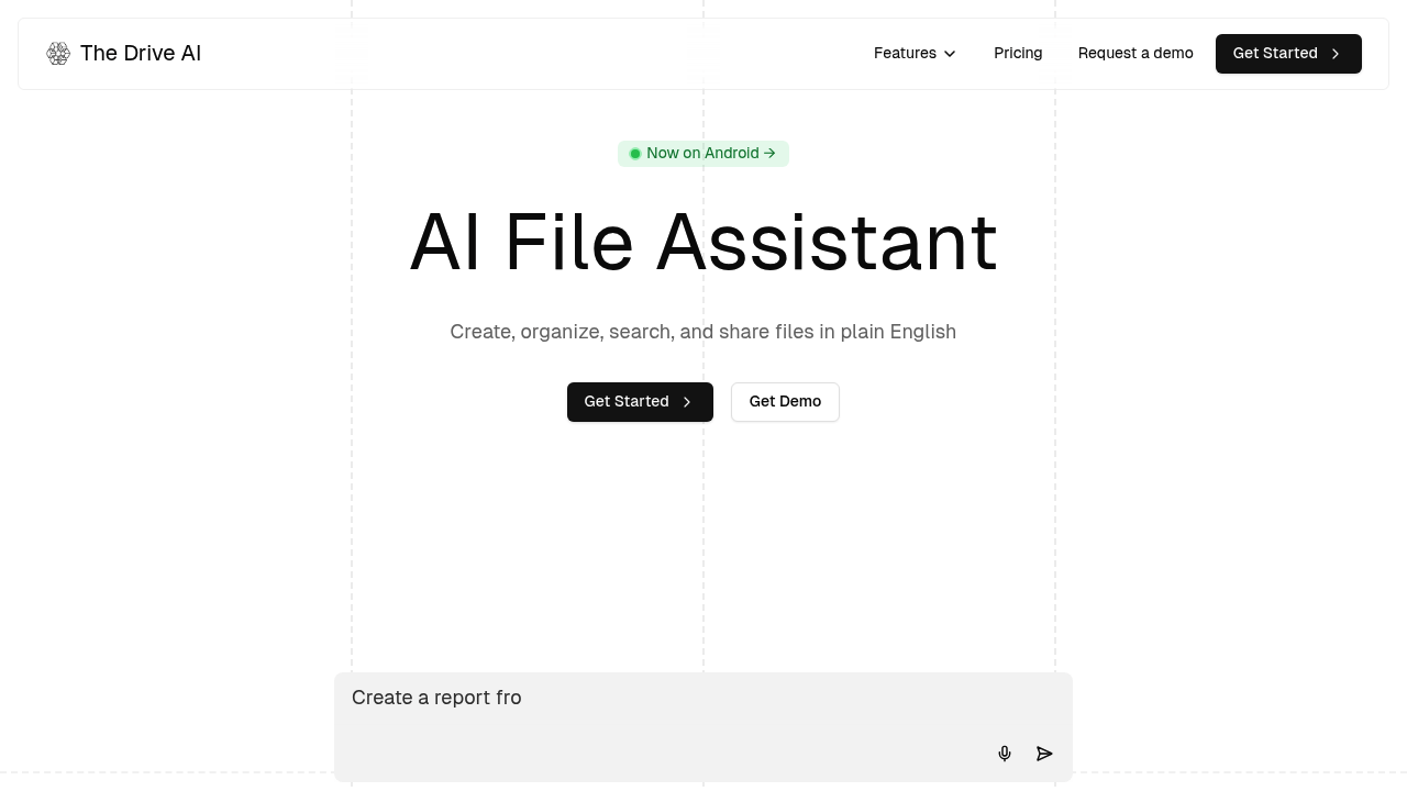 The Drive AI screenshot