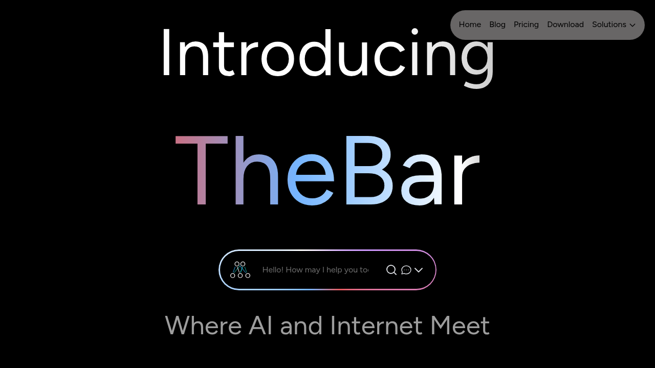 TheBar by linesNcircles screenshot