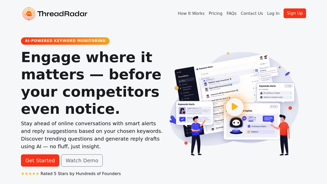 ThreadRadar screenshot