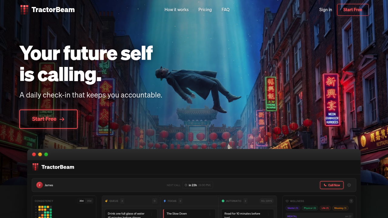 TractorBeam screenshot