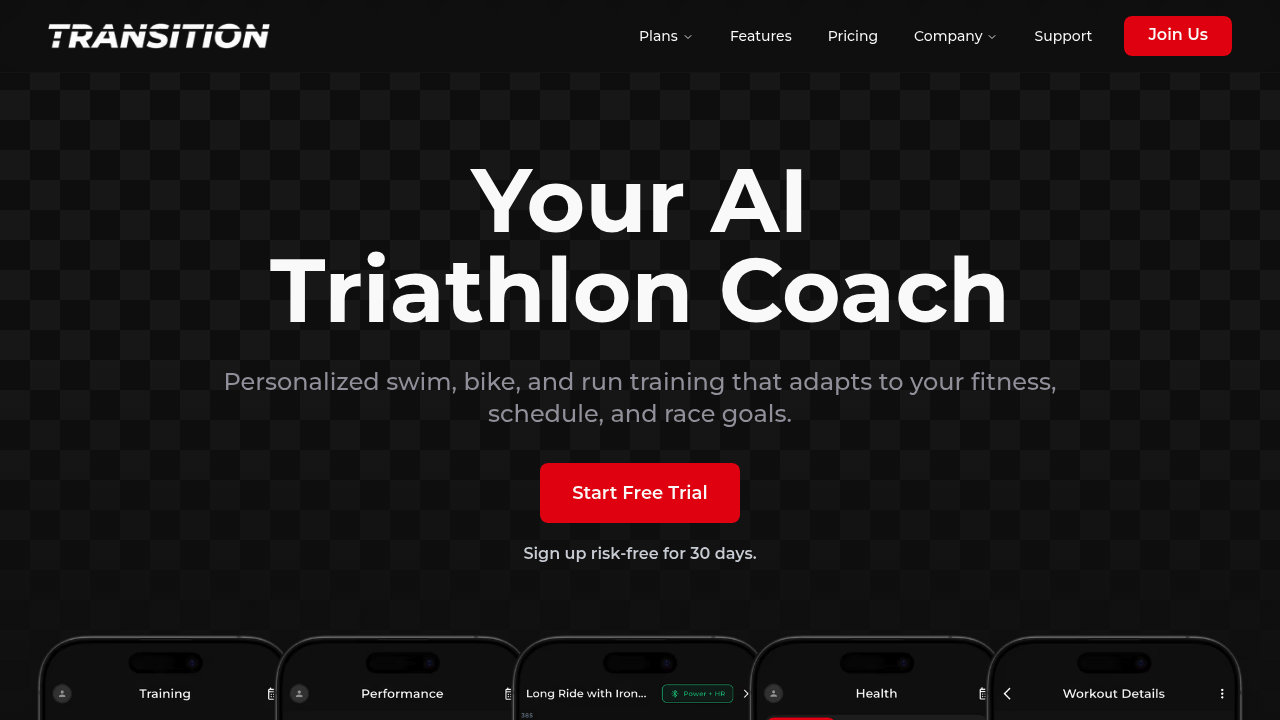 Transition screenshot