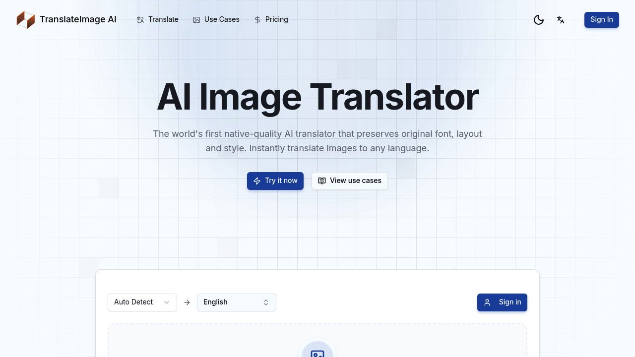 TranslateImage AI screenshot