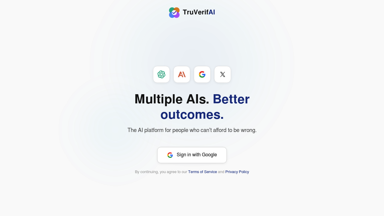 TruVerifAI screenshot