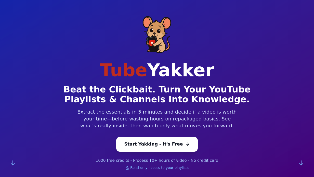 TubeYakker screenshot