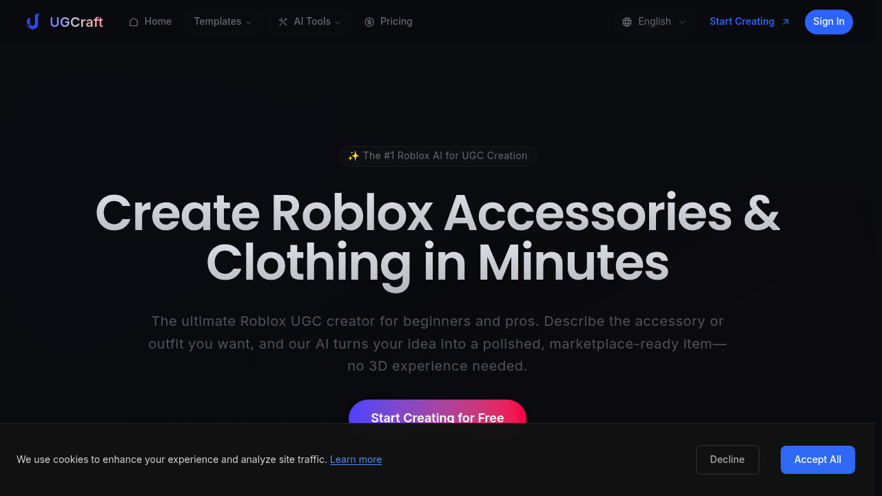 UGCraft AI screenshot