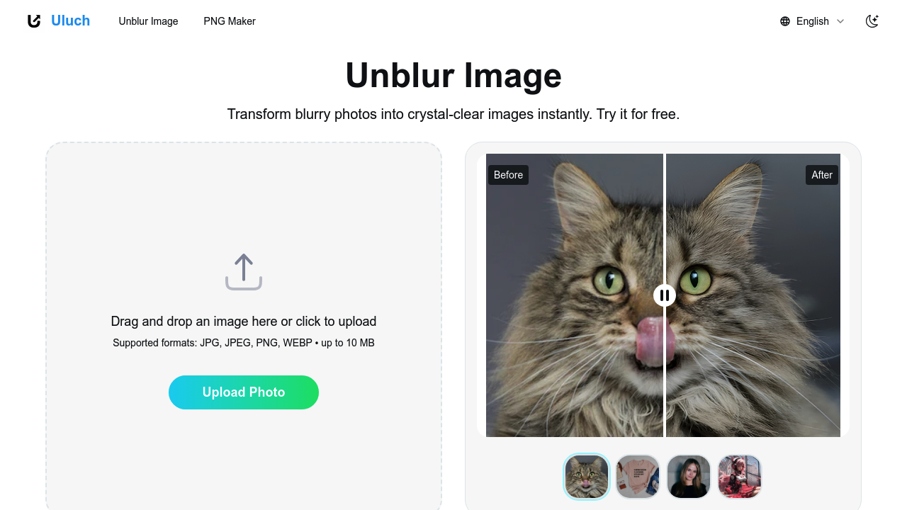 Unblur Image by Uluch screenshot