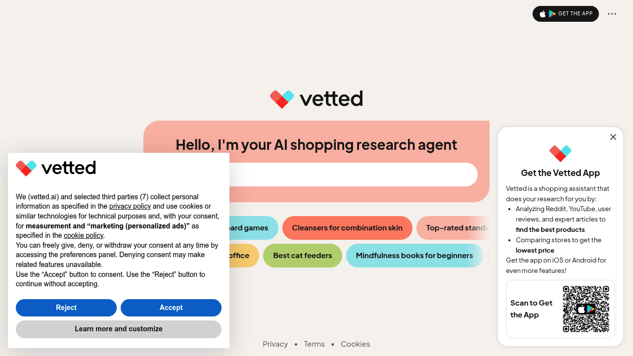 VettedAI screenshot