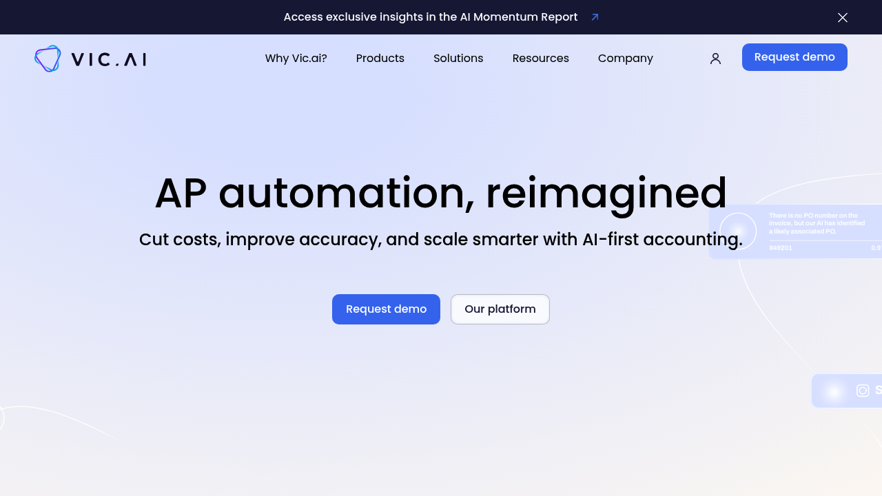 Vic.ai screenshot