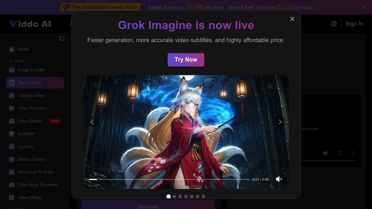 Viddo AI - AI Video Generator screenshot