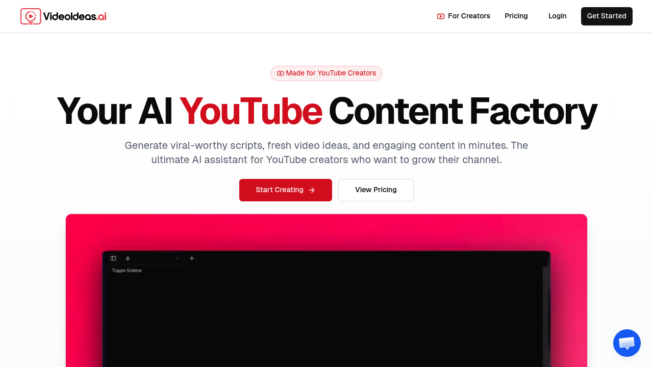 VideoIdeas.ai screenshot