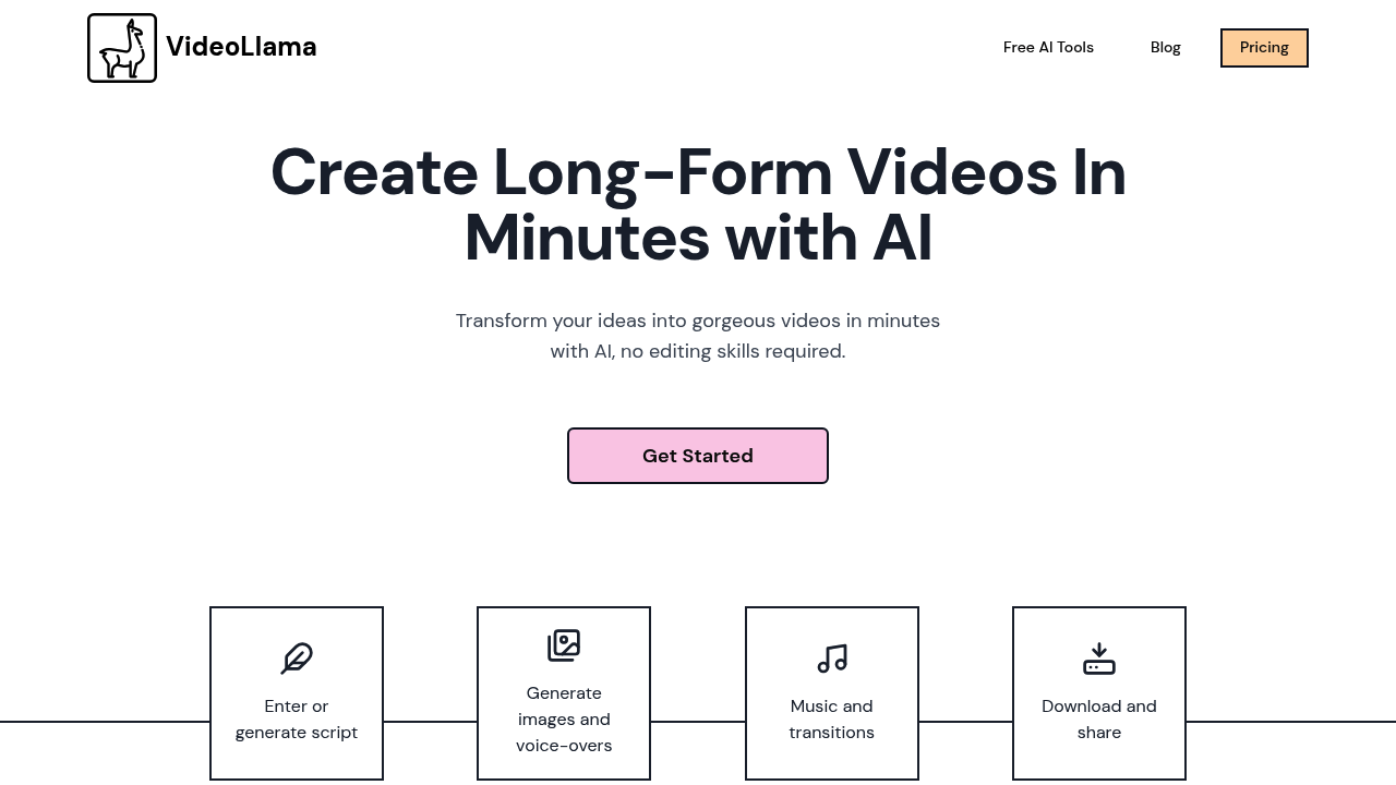 VideoLlama screenshot