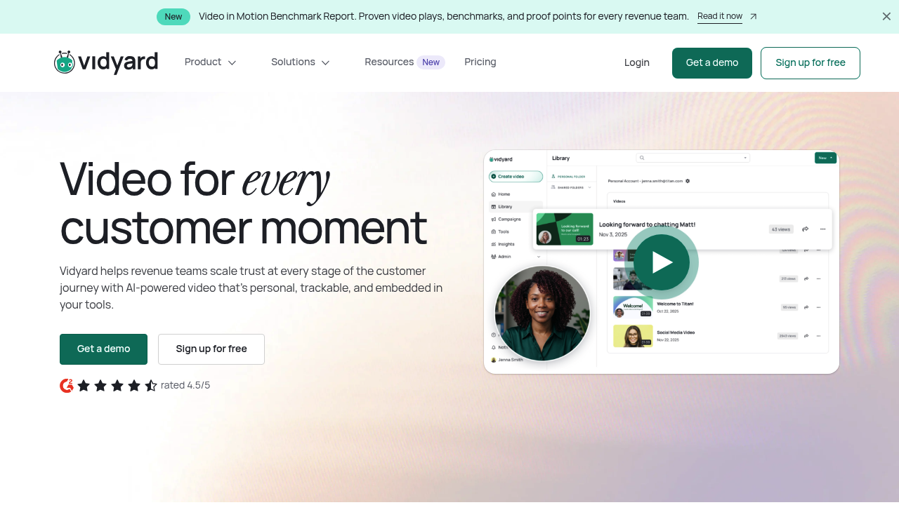Vidyard screenshot