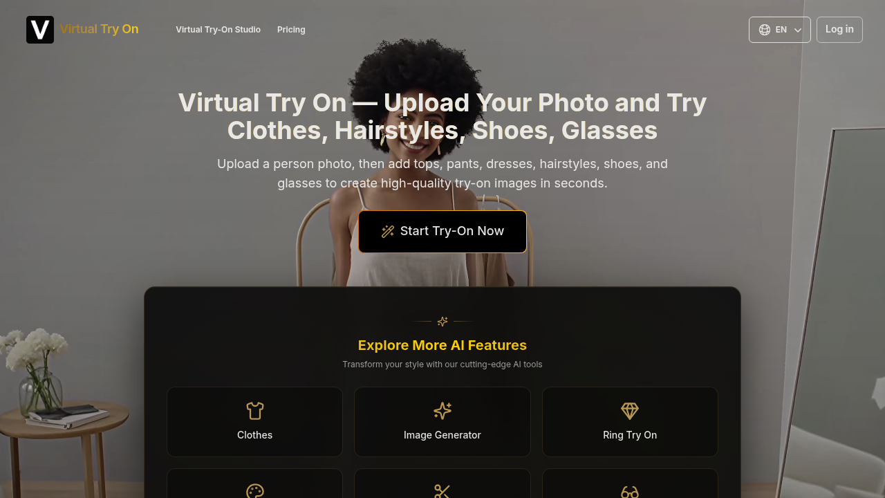 Virtual Try On.art screenshot