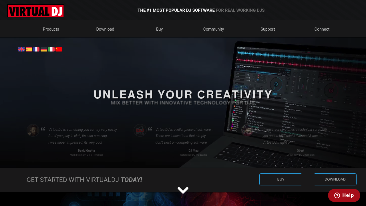 VirtualDJ screenshot