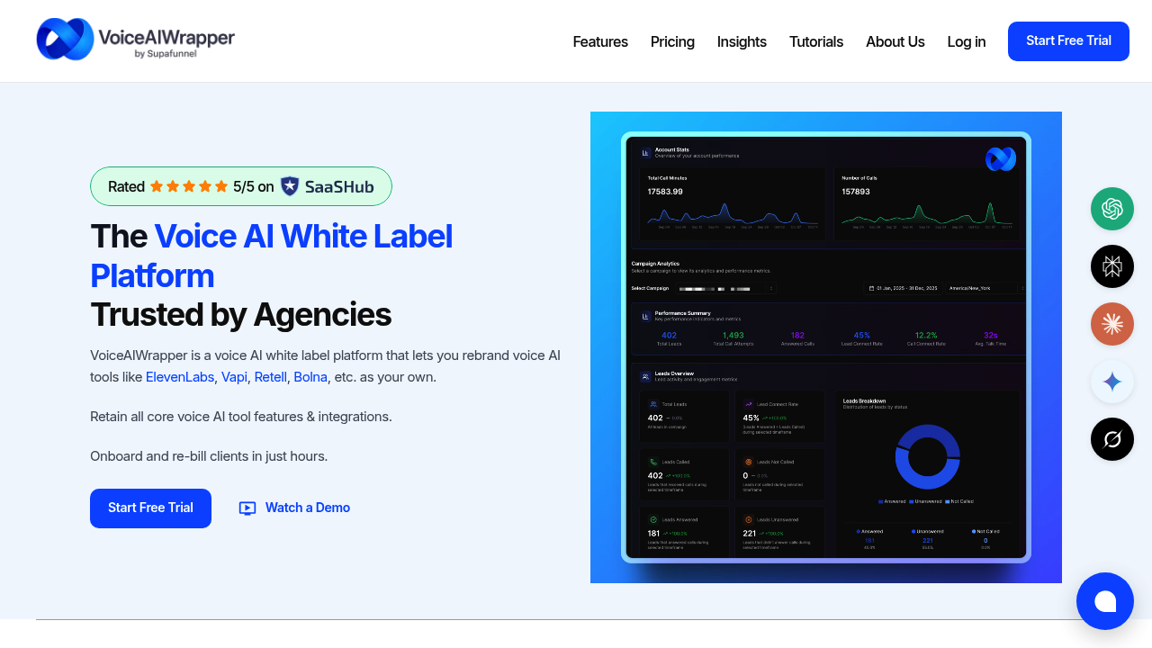 VoiceAIWrapper screenshot