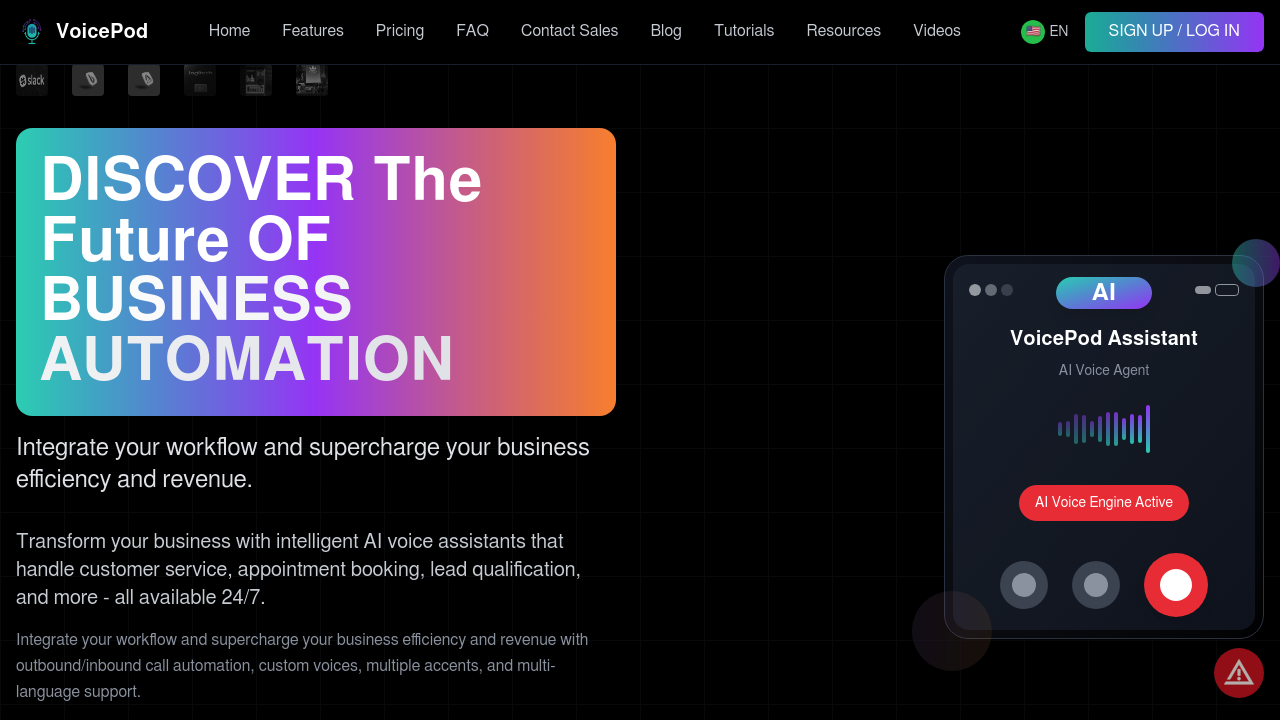 VoicePod screenshot