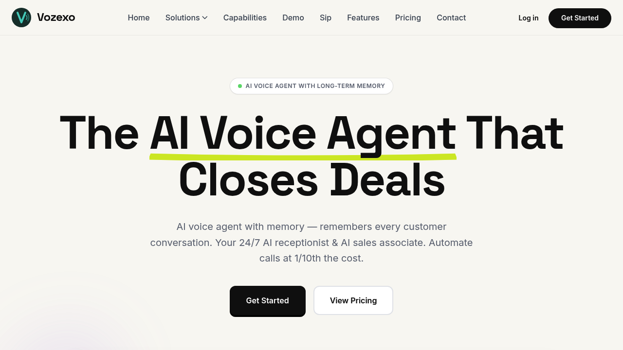 Vozexo - Answering Service for Plumbing Companies screenshot