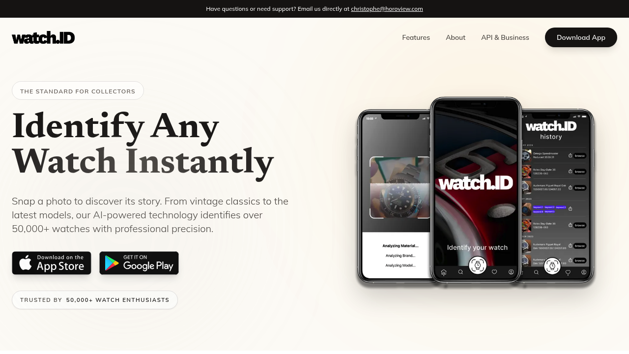 watchID screenshot
