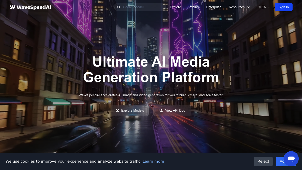 WaveSpeedAI screenshot