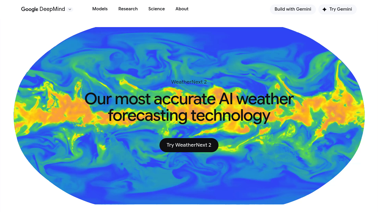 WeatherNext screenshot