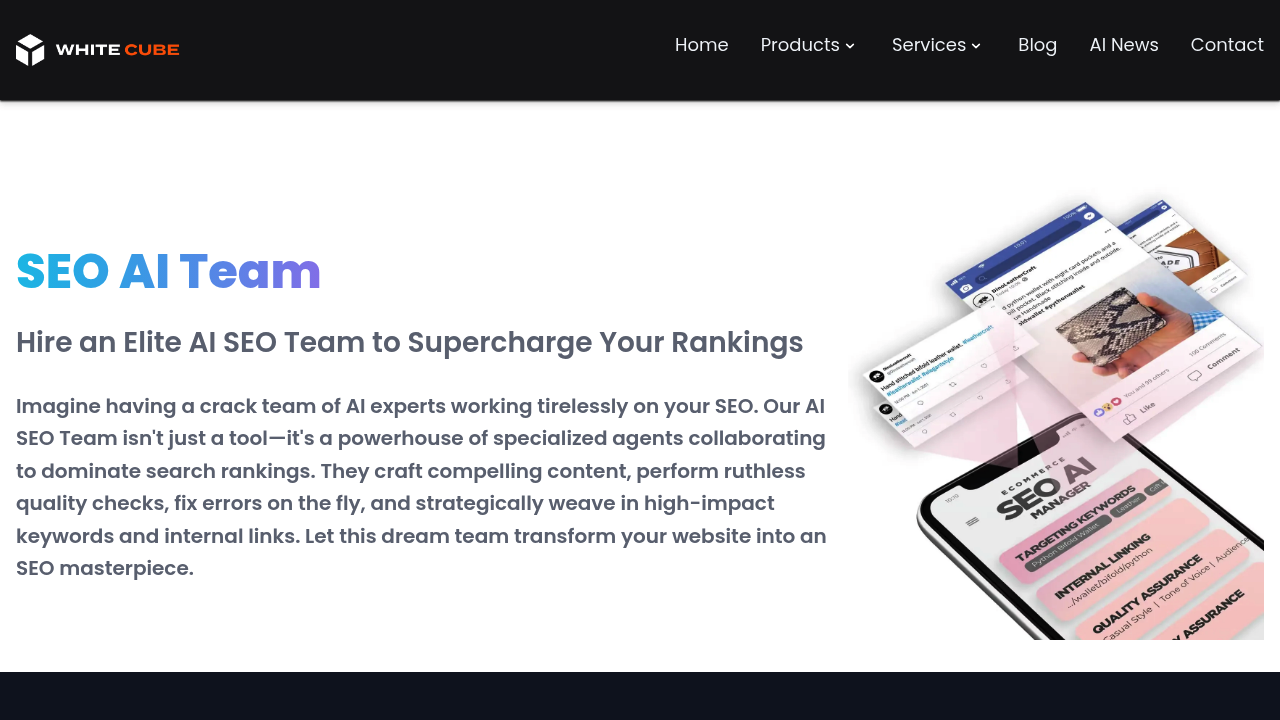 WhiteCube screenshot