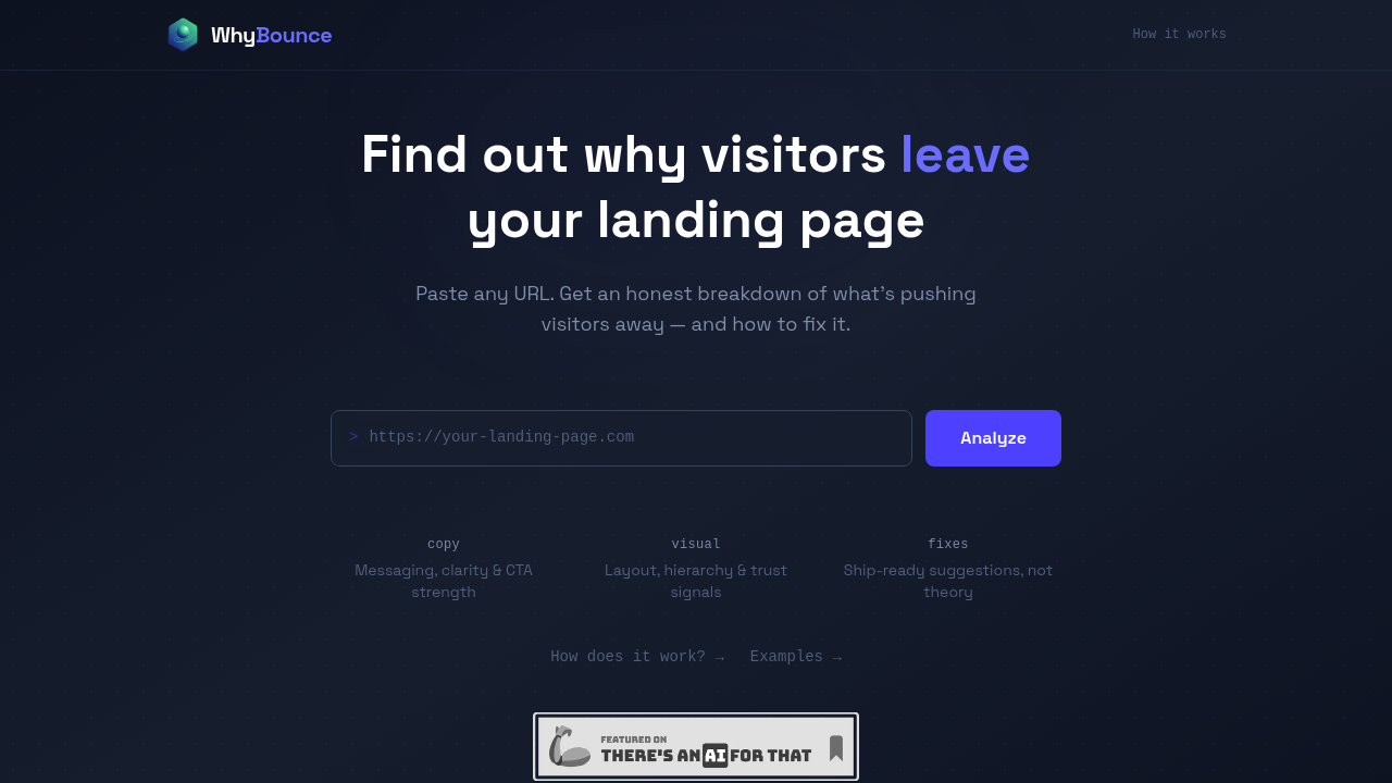 WhyBounce screenshot