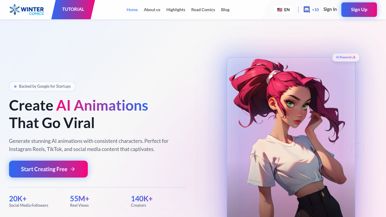 Winter Comics screenshot